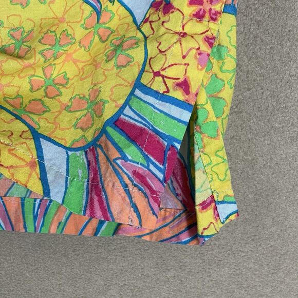 Chubbies Shirt Mens XL Multicolor The Nutter Hawaiian Pineapple Relaxed Fit‎ - Picture 6 of 9